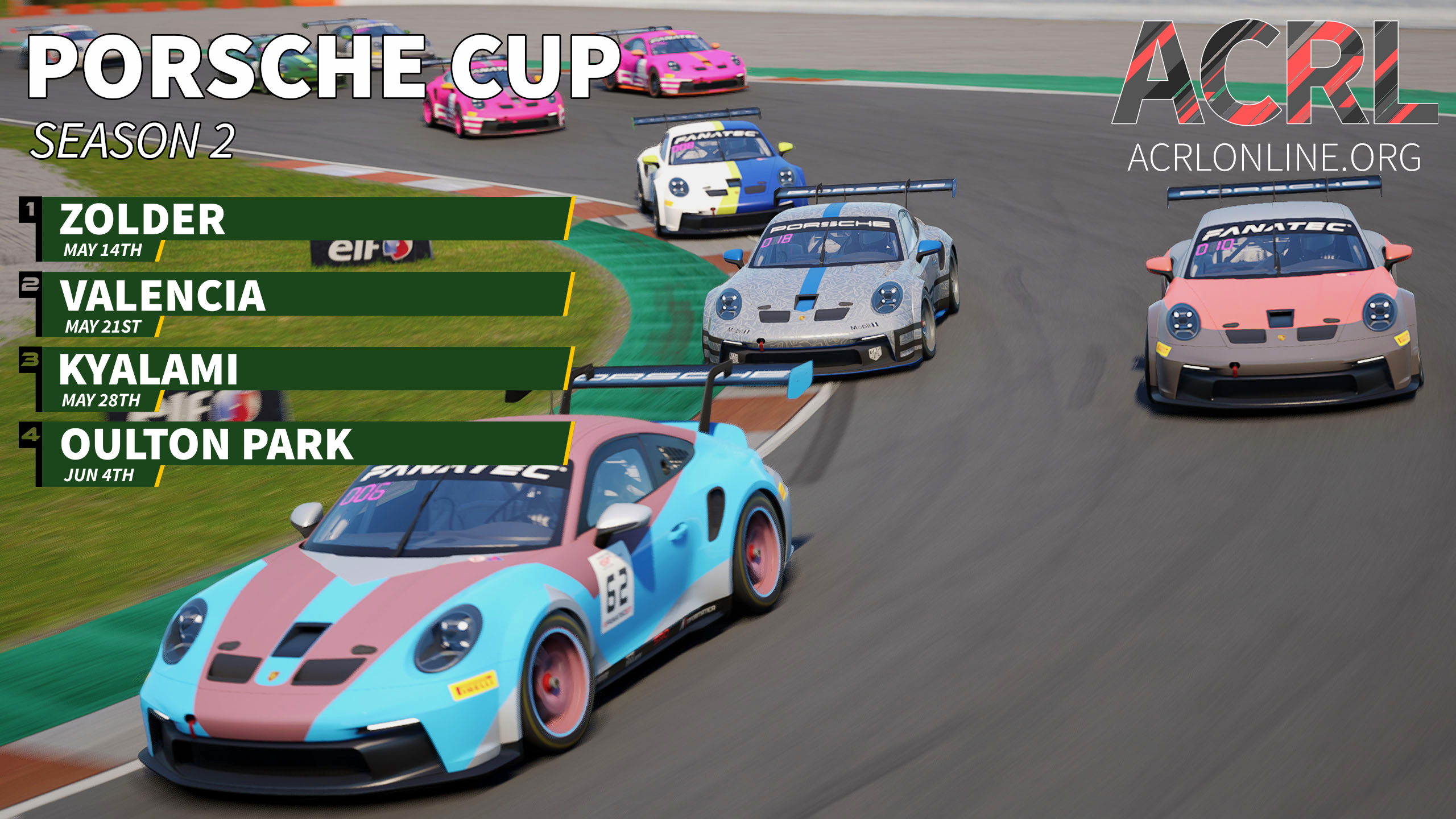 ACC Porsche Cup Season 2