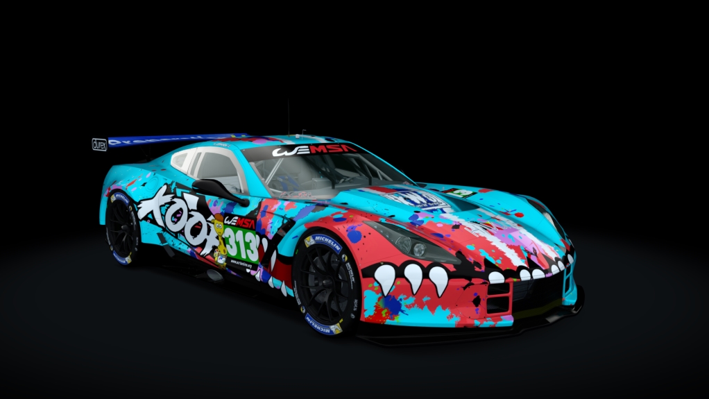 acrl_Chevrolet Corvette C7R, skin ACRL_2020_2_11_KimmoLeppnen