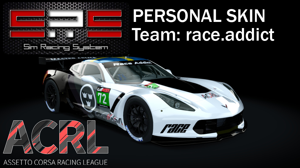 acrl_Chevrolet Corvette C7R, skin ACRL_2020_2_241_WilliamJohansson