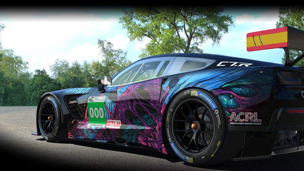 acrl_Chevrolet Corvette C7R, skin ACRL_S18_4_Borja_Lorente