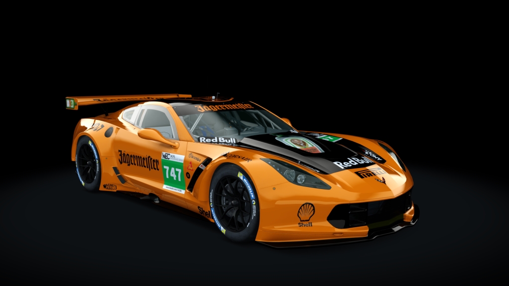 acrl_Chevrolet Corvette C7R, skin ACRL_S18_4_Freddy