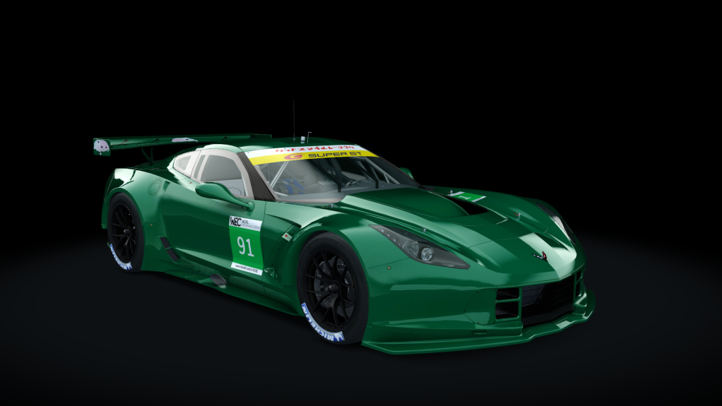 acrl_Chevrolet Corvette C7R, skin ACRL_S18_4_Pisani