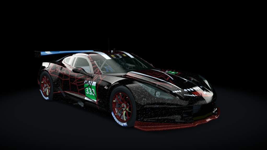 acrl_Chevrolet Corvette C7R, skin ACRL_S18_4_Poloman