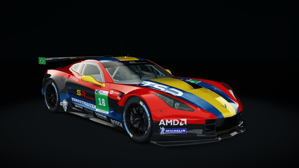 acrl_Chevrolet Corvette C7R, skin ACRL_S18_4_SamuelRoveda