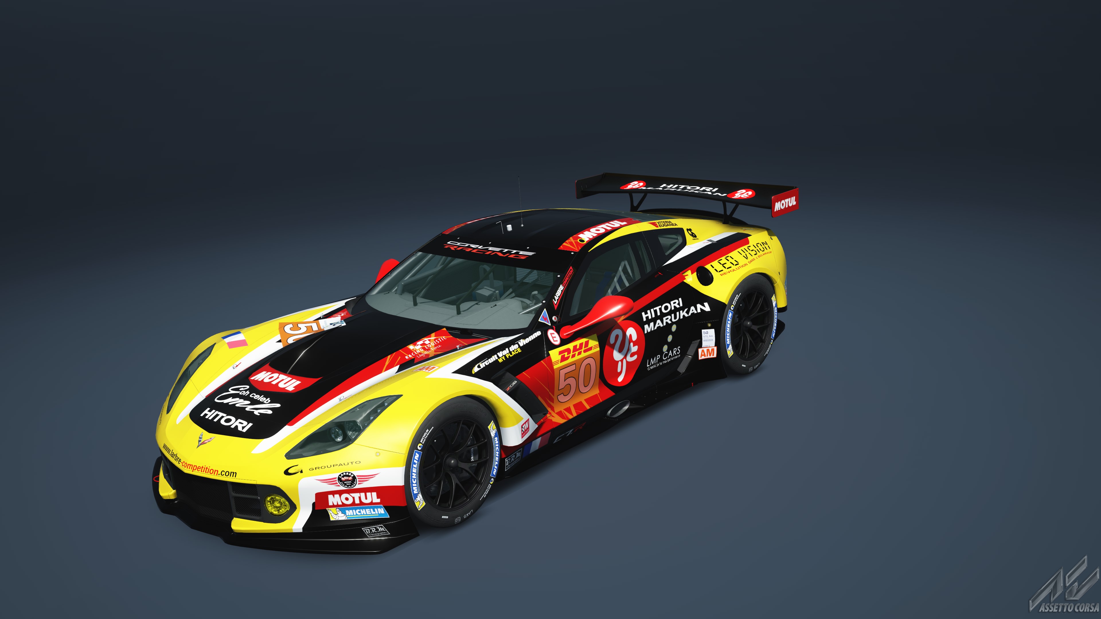 acrl_Chevrolet Corvette C7R, skin Larbre_Competition_WEC_2016_Nr50