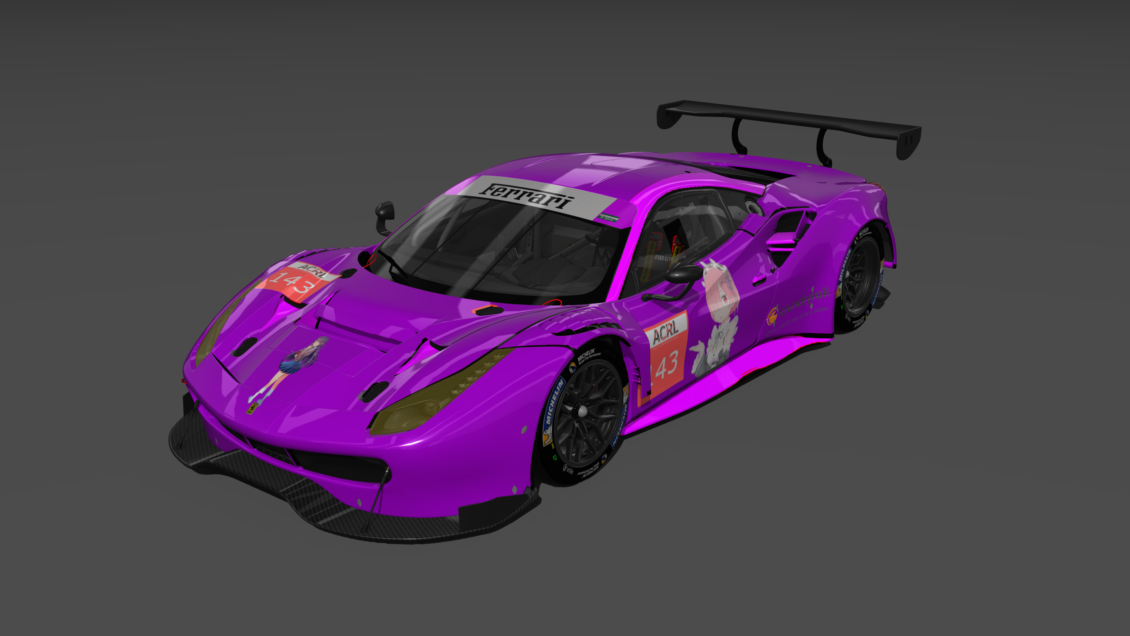 acrl_Ferrari 488 GTE, skin ACRL_2020_2_345_ALenton