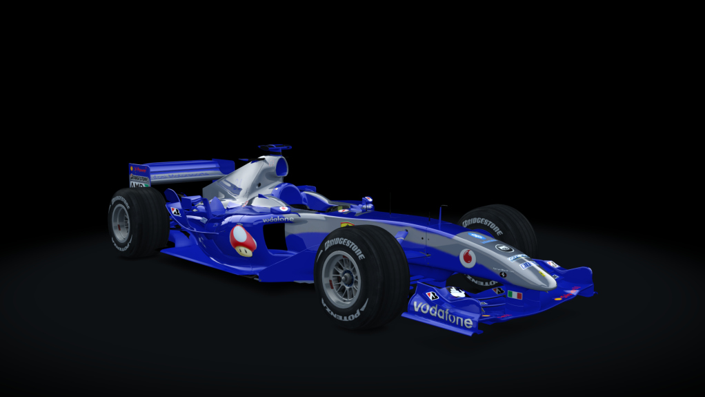 ACRL Ferrari F2004, skin ACRL_S8_TLM_TimTim