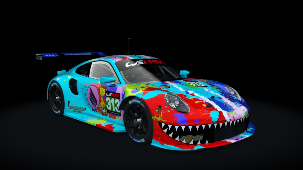 acrl_Porsche 911 RSR 2017, skin ACRL_2020_2_11_KimmoLeppnen