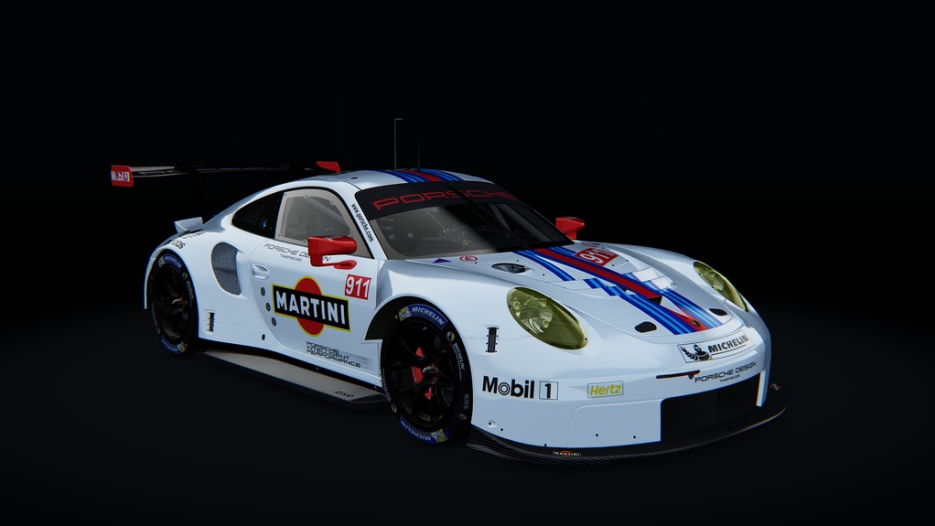 acrl_Porsche 911 RSR 2017, skin ACRL_S18_4_AlexRacing