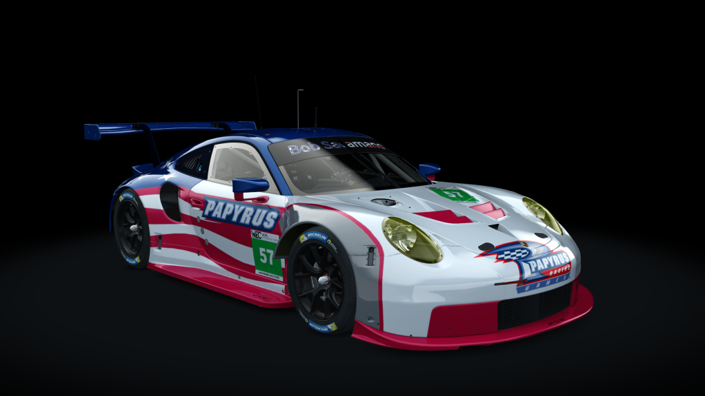 acrl_Porsche 911 RSR 2017, skin ACRL_S18_4_Bob