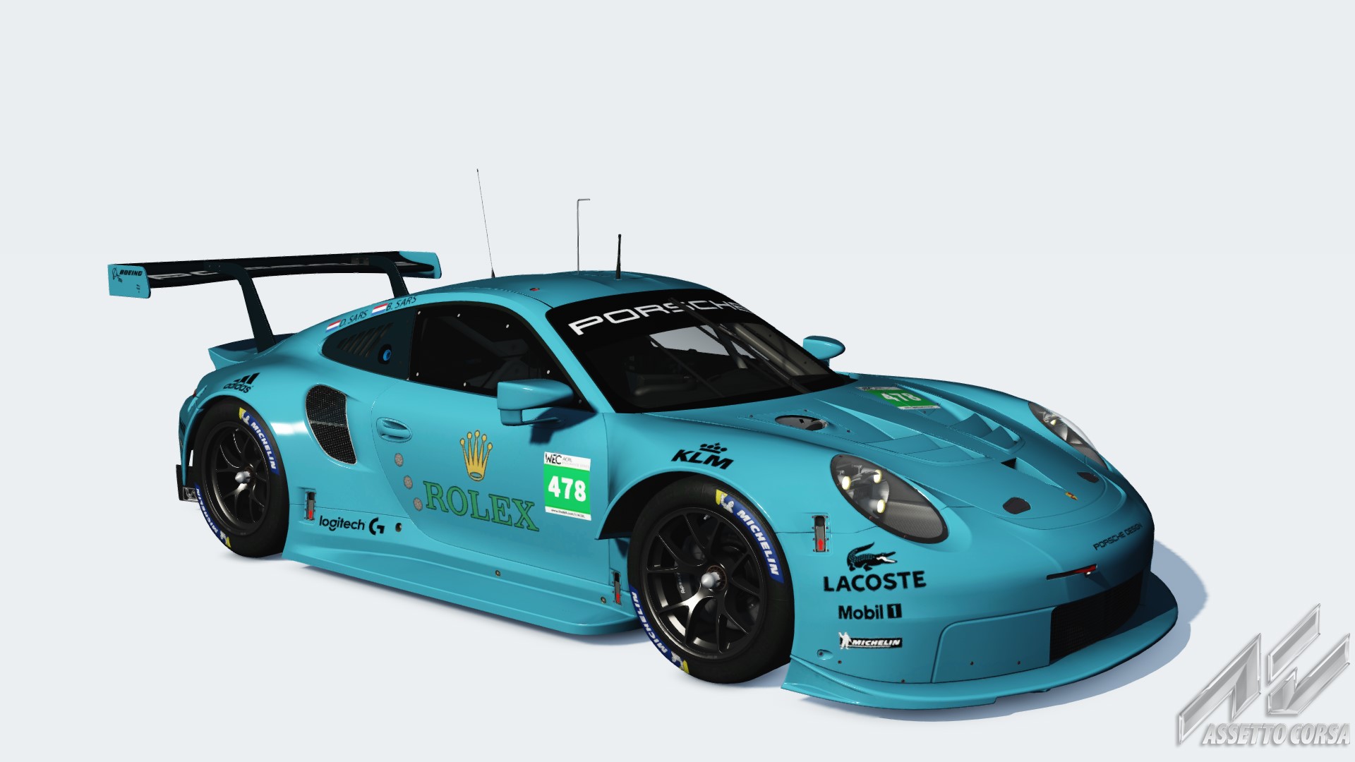 acrl_Porsche 911 RSR 2017, skin ACRL_S18_4_Bremmuur