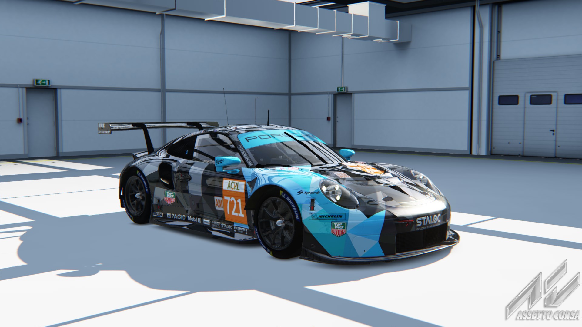 acrl_Porsche 911 RSR 2017, skin ACRL_S18_4_Crazy721