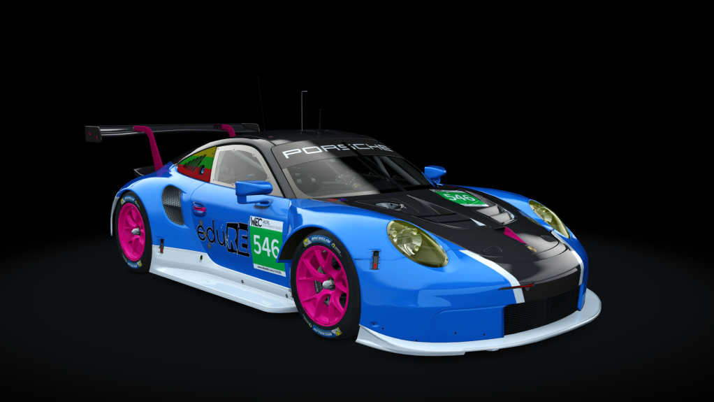 acrl_Porsche 911 RSR 2017, skin ACRL_S18_4_ES546