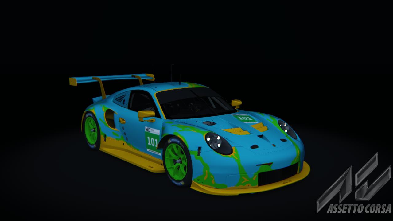 acrl_Porsche 911 RSR 2017, skin ACRL_S18_4_Goukira
