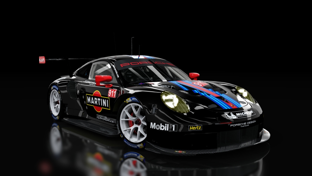 acrl_Porsche 911 RSR 2017, skin acrl_s18_4_Nihilius007