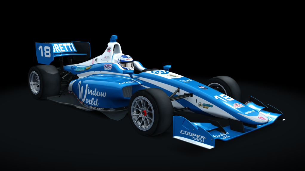 Asrl Indylights Road, skin IL19_Andretti_18_Jarett_Andretti
