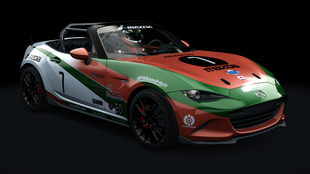 ASRL Mazda MX5 Cup, skin dngr_07_lancia_colors