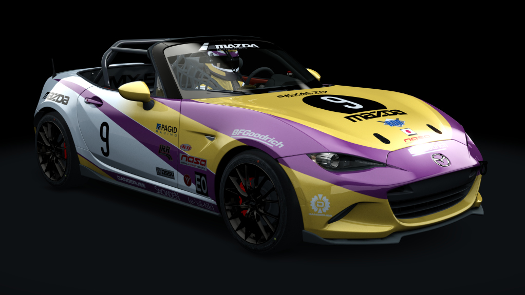 ASRL Mazda MX5 Cup, skin dngr_09_silk_cut_colors