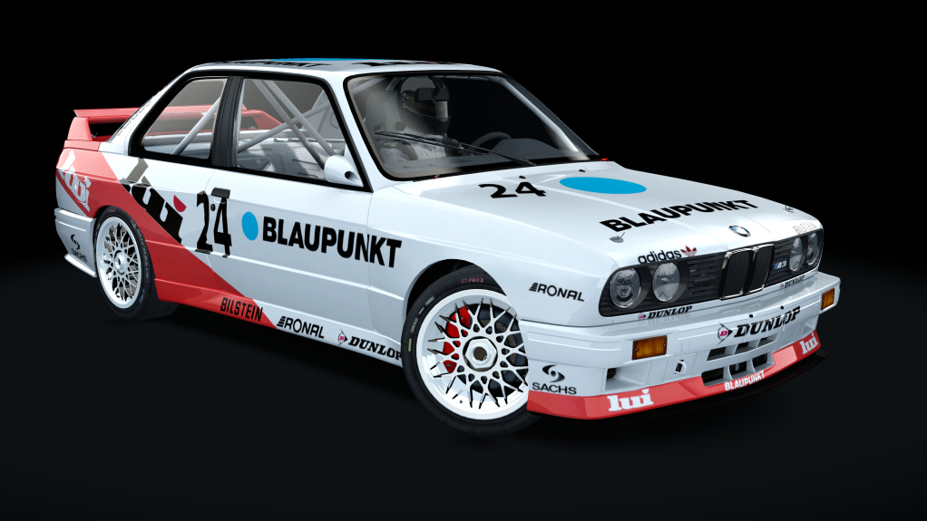 BMW M3 E30 Gr.A 92, skin Blaupunkt-24
