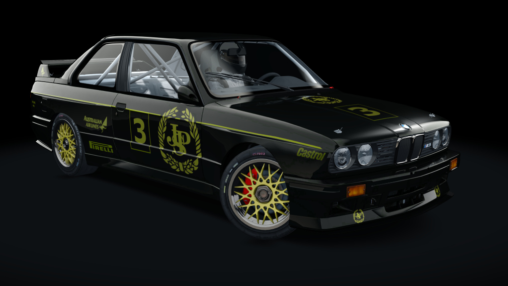 BMW M3 E30 Gr.A 92, skin JPS-3