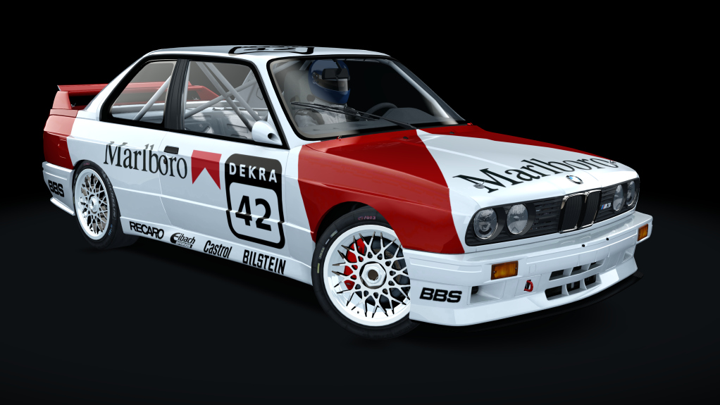 BMW M3 E30 Gr.A 92, skin Marlboro-42