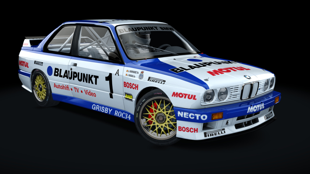 BMW M3 E30 Gr.A 92, skin Pep_Bassas