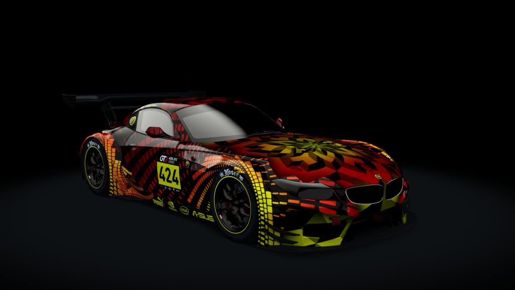 BMW Z4 GT3, skin ACRL_S19_1_NE_SuperYam
