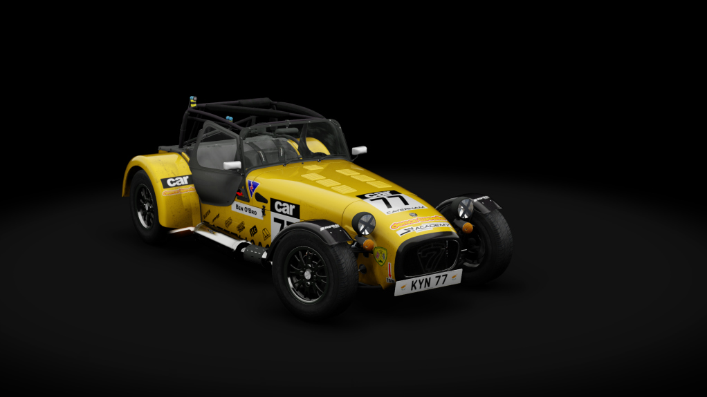 Caterham Academy 2017 LHD, skin 77_yellow