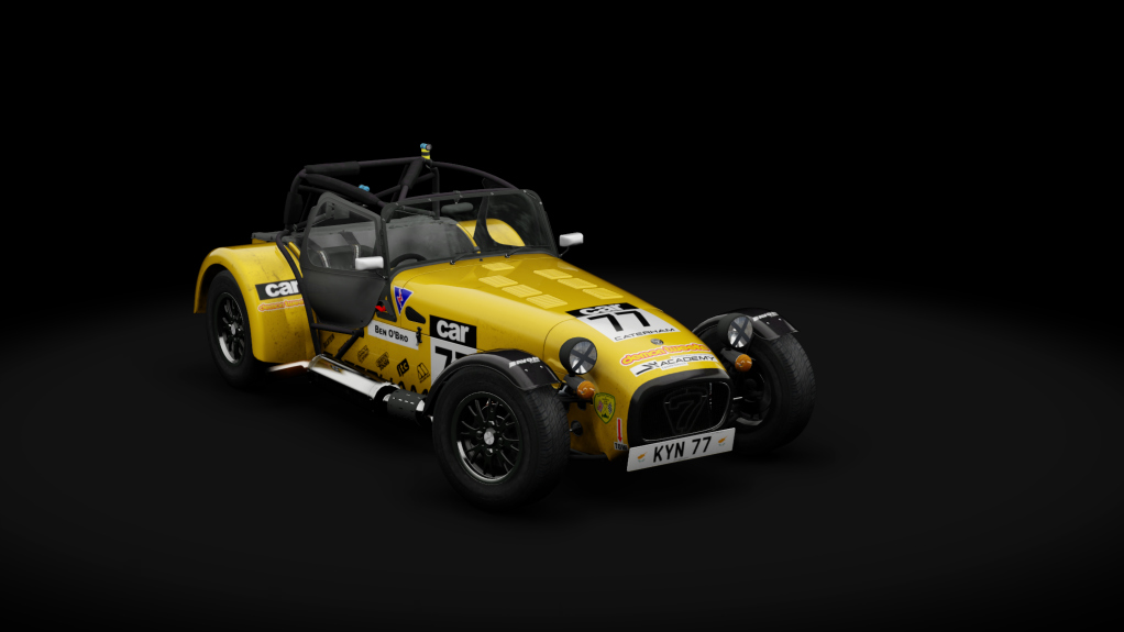 Caterham Academy 2017 RHD, skin 77_yellow