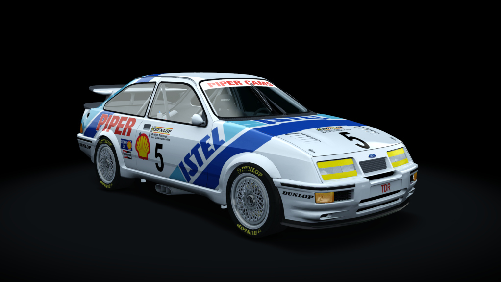 Ford Sierra RS500 DTM 90s, skin 88btcc_005_harvey