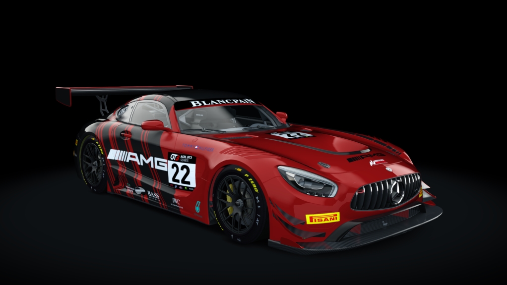 Mercedes-Benz AMG GT3, skin ACRL_S19_1_VRT_Tom