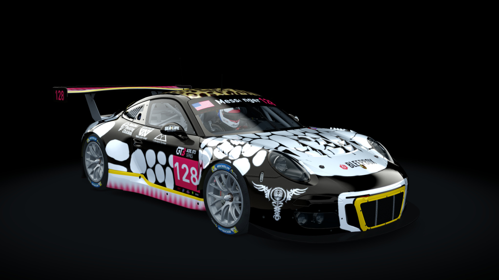 Porsche 911 GT3 R 2016, skin ACRL_S19_1_128Messenger
