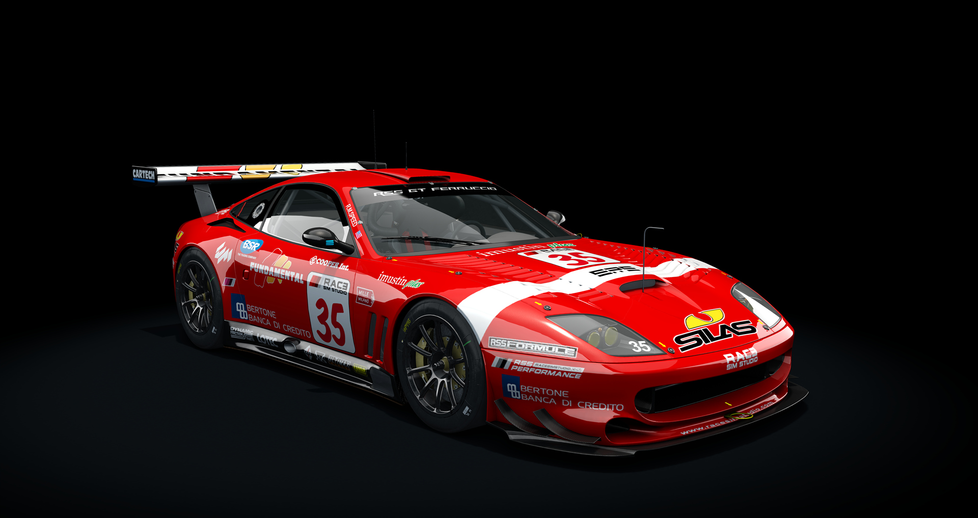 GT Ferruccio 55 V12, skin 35_Fundamental_red