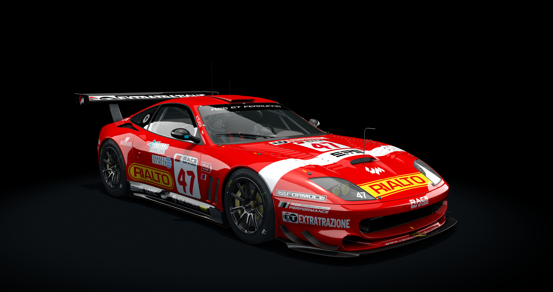 GT Ferruccio 55 V12, skin 47_Rialto_red