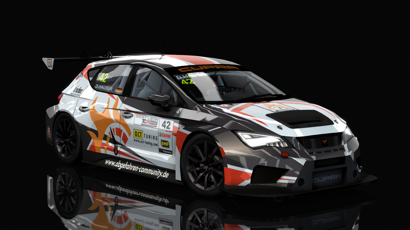 Seat Cupra TCR, skin dookie_hauser