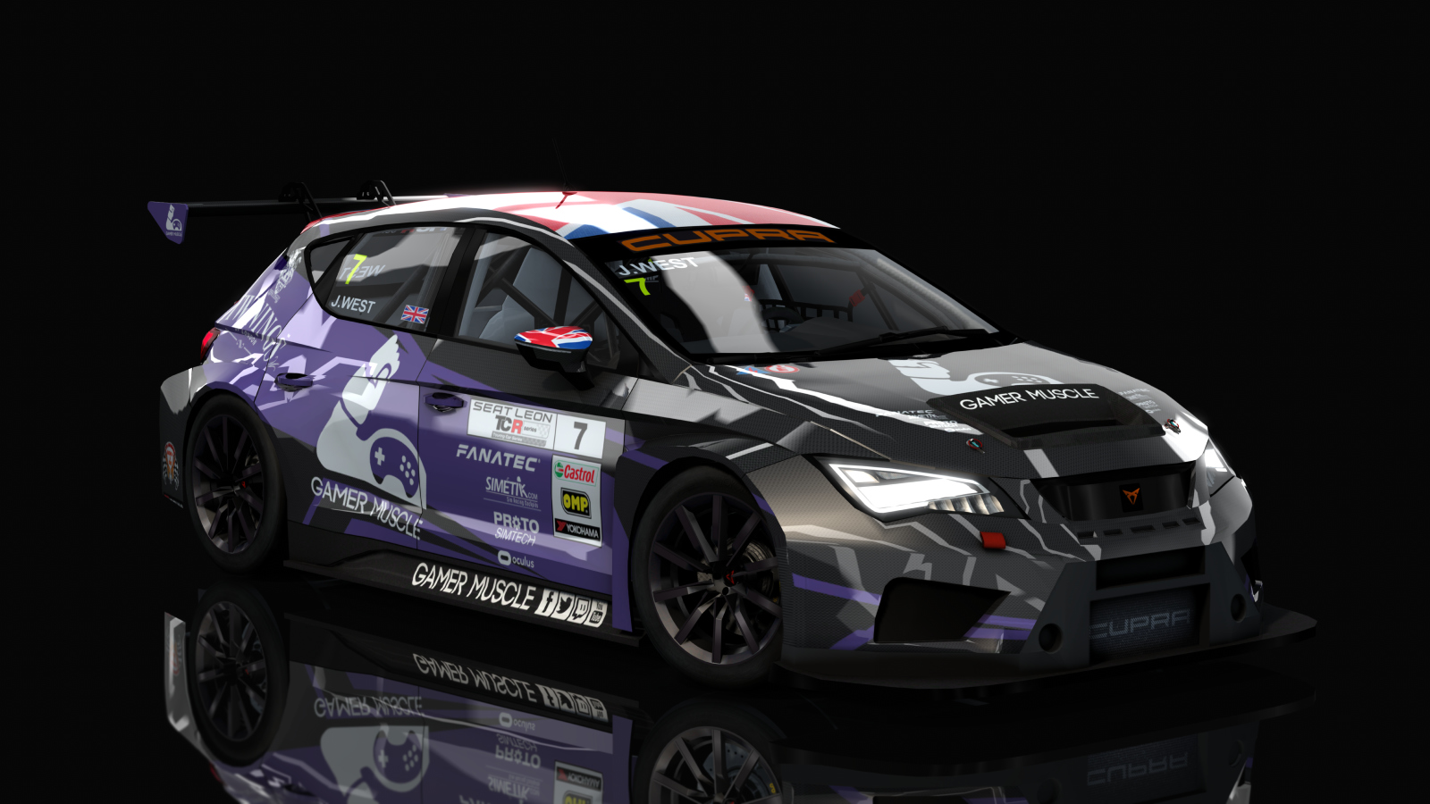 Seat Cupra TCR, skin james_west