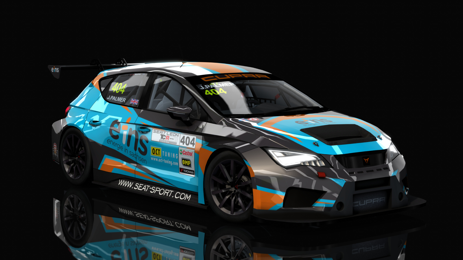 Seat Cupra TCR, skin jason_palmer