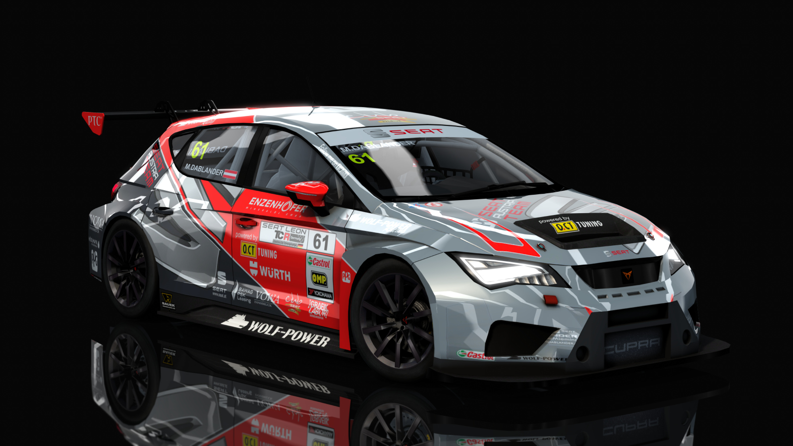 Seat Cupra TCR, skin mario_dablander