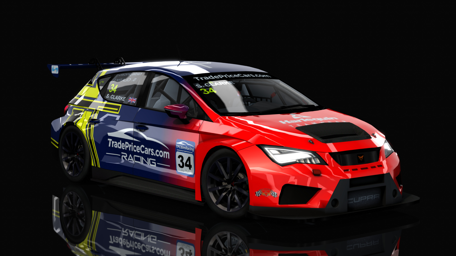 Seat Cupra TCR, skin shaun_clarke