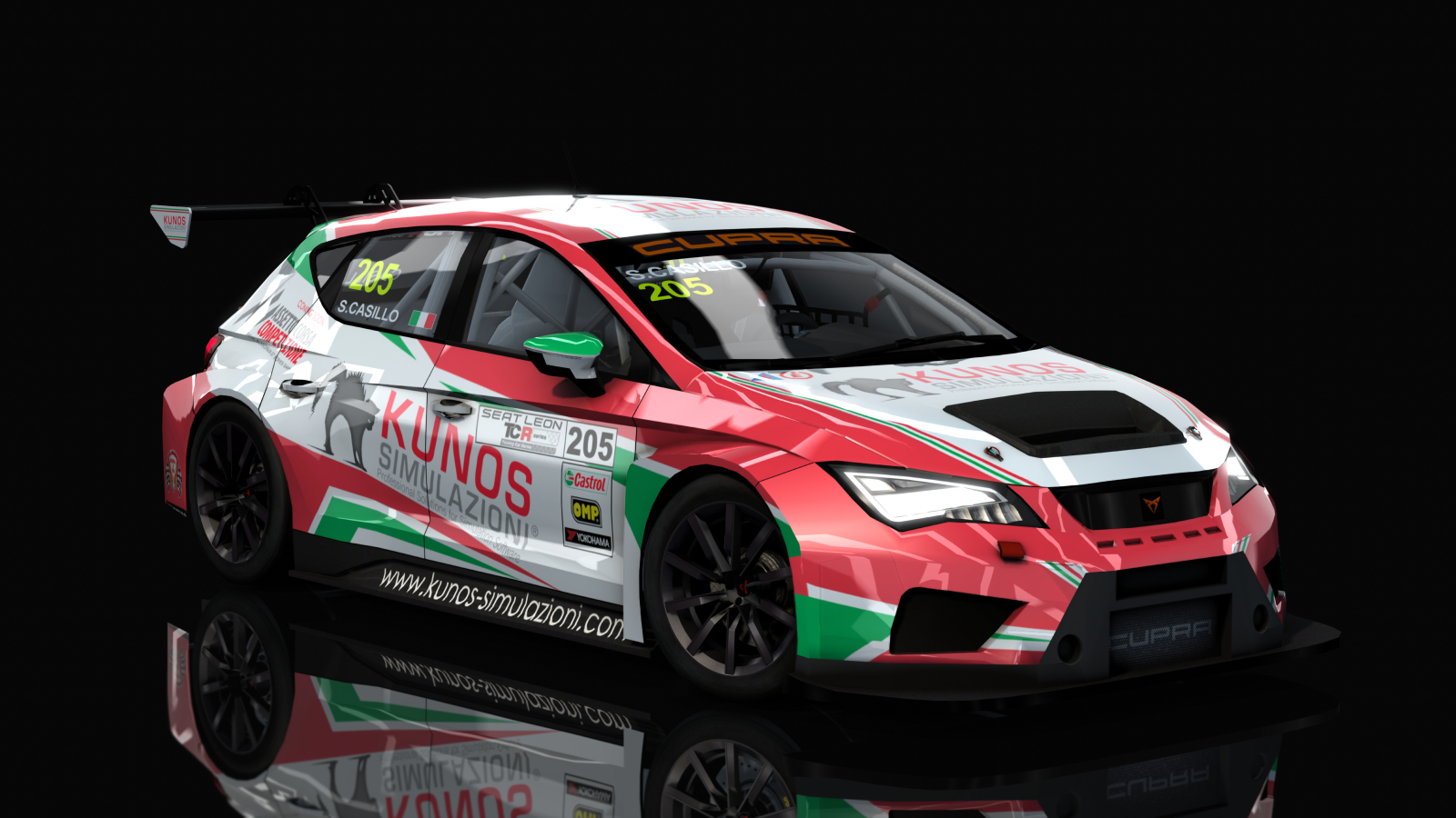 Seat Cupra TCR, skin stefano_casillo