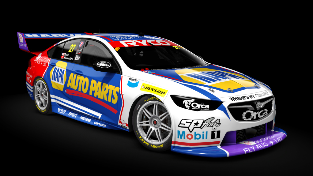 Supercar (V8) Holden Commodore ZB, skin 2019_027_r01